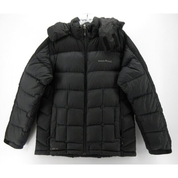 Montbell Jacket Large EX 800 Goose Down Puffer Coat Insulated Quilted - Picture 1 of 16